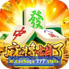 m.cachaça 777 slots